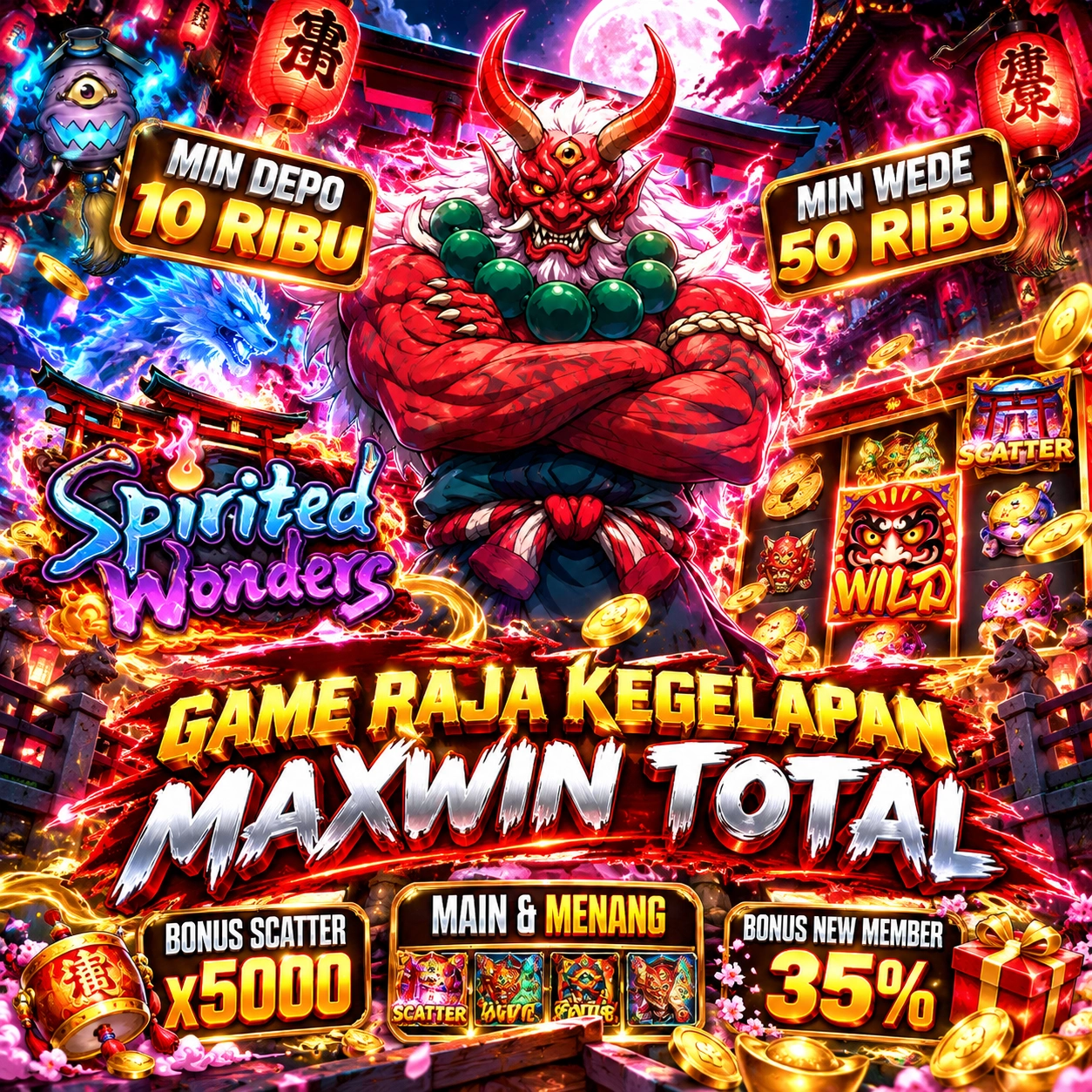PAKUSLOT - Pengikat Jackpot Reel | Kombinasi Gambar Hoki Terbanyak Jitu